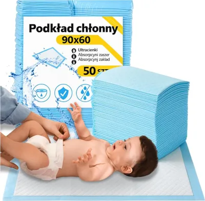 Obrázek produktu pro Hygienická absorpční podložka 90x60 50ks