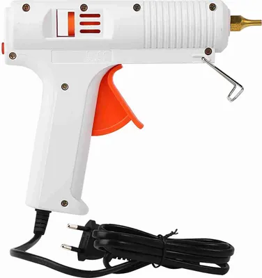 Image de pistolet à colle thermofusible professionnel 110W à température constante réglable Outil de réparation artisanale