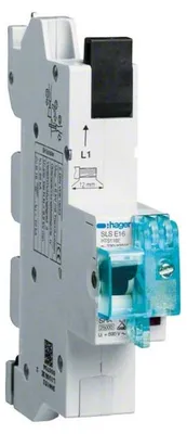 Productafbeelding van HAGER ELEKTRO Hager SLS-schakelaar, 1-polig, E-16A, QC, HTS116E, verdeelrail