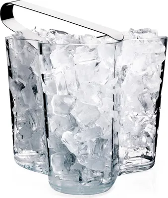 Produktbild von Iittala Alvar Aalto Collection Vase, Blumenvase, Zimmervase, Tischvase, Glas, Klar, 16 cm, 1007041