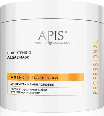 Zdjęcie produktu dla Apis - ADENO-C Flash Glow Rozświetlająca maska algowa z witaminą C i adenozyną 200g