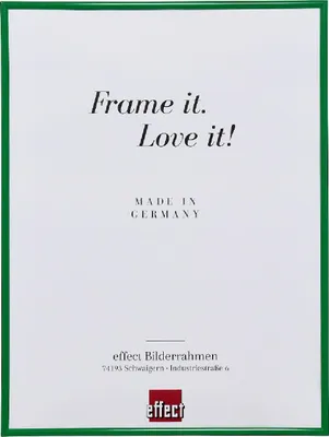 Image de Art effect Cadre puzzle en verre acrylique vert 50x70 cm suspension murale Cadre photo puzzle