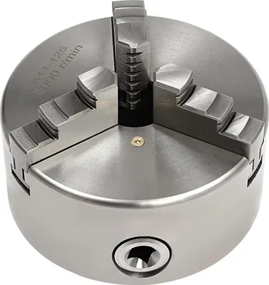 Immagine prodotto di Mandrino - Mandrino autocentrante a 3 griffe - 125 mm - Manuale - Argento