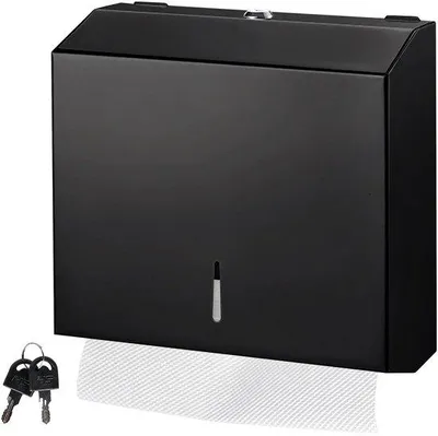 Productafbeelding van Handdoekdispenser Roestvrij Staal - 28,2 x 26,2 x 10 cm