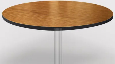 Produktbild von COMPACT | HPL Bistro Tischplatte | Ø80cm | Eiche | Gastro HPL Tischplatte