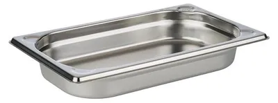 Produktbild von APS 81401 GN 1/4 Behälter, Edelstahl, 26,5 x 16,2 cm, Tiefe 40 mm, 1 Liter