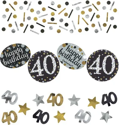 Image de Confetti Metal 34g Sparkling Gold #40