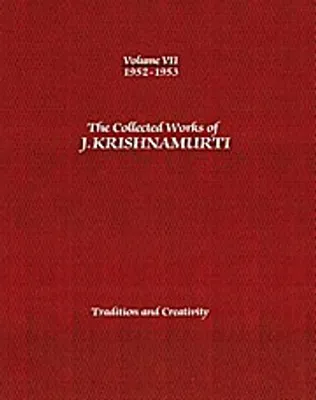 Image de The Collected Works of J.Krishnamurti - Volume VII 1952-1953