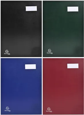 Produktbild von Exacompta 22240E Unterschriftenmappe Direktion 24 Fächer 24x32cm Farben sortiert