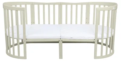 Obrázek produktu pro Waldin prodloužení na 174 cm pro dětskou postýlku 7v1, bez postýlky, olivové