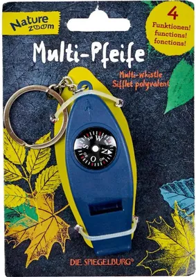 Produktbild von Coppenrath Verlag GmbH & Co.KG Die Spiegelburg 14037 Nature Zoom - Multi-Pfeife, 4 Funktionen NATURE ZOOM