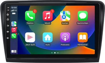 Produktbild von Android Radio 64GB für Skoda Superb 2008-2015 Carplay Navi Lenkradsteuerung Bluetooth RDS WIFI DSP GPS DAB+