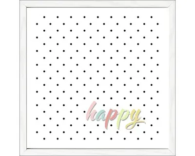 Produktbild von Gerahmtes Bild Colourful Happy 33x33 cm