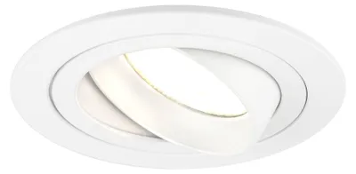 Produktbild von Ledvion LED Einbaustrahler Rund Weiss 3W dimmbar Warmweiss