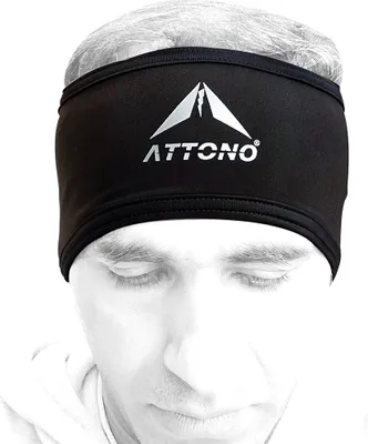 Produktbild von ATTONO Sport Kopfband Strinband Langlauf Fahrrad Ohrwärmer Jogging Headband