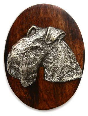 Immagine prodotto di Lakeland Terrier - Brooch for exhibition, clip with start number, badge for dog by Art-Dog