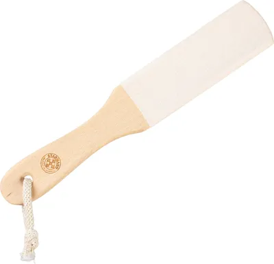 Produktbild von Keramische Fußreibe Holzrahmen ergonomisch handlich