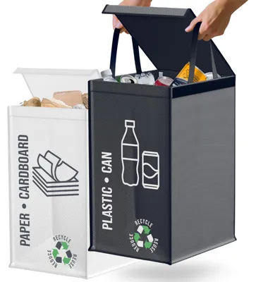 Obrázok produktu pre Sada dvoch recyklačných kontajnerov s objemom 50 litrov