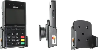 Produktbild von Brodit Gerätehalter 711044 - für Bezahlterminals - Ingenico iSMP4