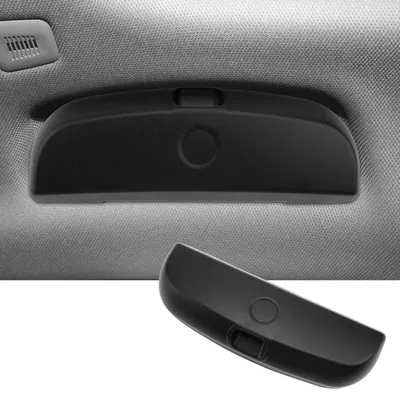 Image de Support de lunettes de soleil pour voiture, intérieur, noir, version XL, compatible avec les modèles BMW Série 1, Série 3, Série 5, Série 7, X1, X3, X5, X7