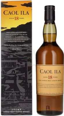 Produktbild von Caol Ila 18 Jahre alt 43,00 % 0,70 Liter
