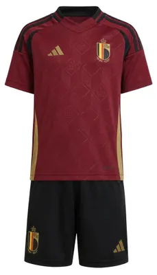 Produktbild von 92|Belgien adidas Kleinkinder Mini-Kit Trikot Set IQ0758