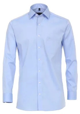 Produktbild von Casa Moda - Modern Fit - Herren Hemd mit extra langem Arm (72 cm) (006532), Größe:44, Farbe:Blau (115)