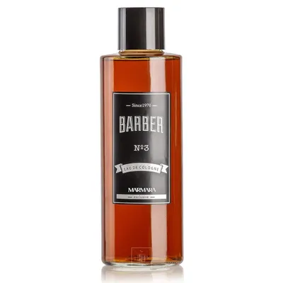 Produktbild von BARBER MARMARA - No.3 Eau de Cologne 500ml – Klassischer Herrenduft im Glas