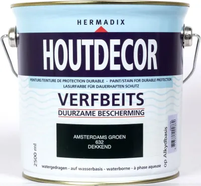 Immagine prodotto di Decoro legno 632 verde Amsterdam 2500 ml Hermadix