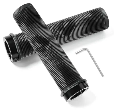 Produktbild von Fahrradlenkergriffe, 22 mm, mit Aluminium-Verriegelung (Grau)