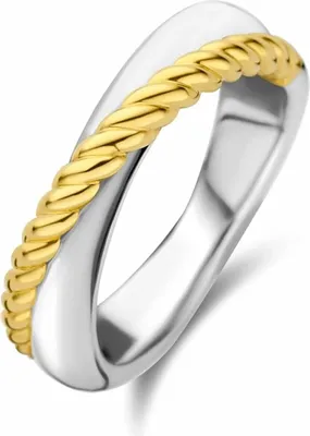 Produktbild von 12294MW Ring mit Perlmutt bicolor vergoldet 12294MW Ti Sento Milano