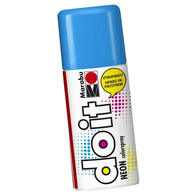 Image de Marabu Sprhfarbe do it NEON, neon-blau