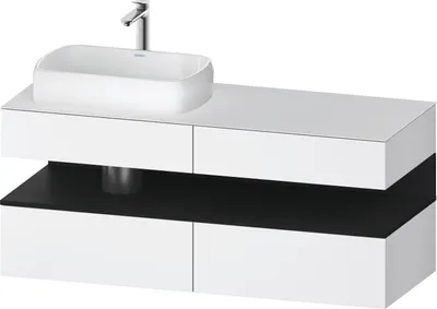 Produktbild von DURAVIT QA4765016180000 QAT KWTU WH Eck 1400x550x600 Wß Mt. H