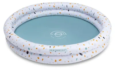 Produktbild von Swim Essentials Kinderbecken - Weiß - Terrazzo Dream - Ø 100 cm