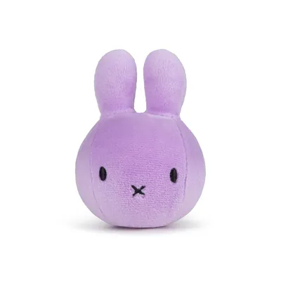 Produktbild von Miffy weicher Squish Ball Stressball von Bon Ton Toys in der Farbe lila 9 cm