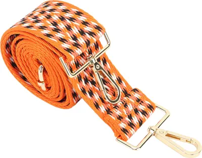 Obrázek produktu pro Popruh na fotoaparát, tkaný, zesílený popruh, polyester, na krk, přes rameno, pro outdoorové fotografické vybavení, oranžový, bílý, černý