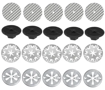 Produktbild von Set mit 20 hitzebeständigen Metallschutzblechen für Autoreparaturen