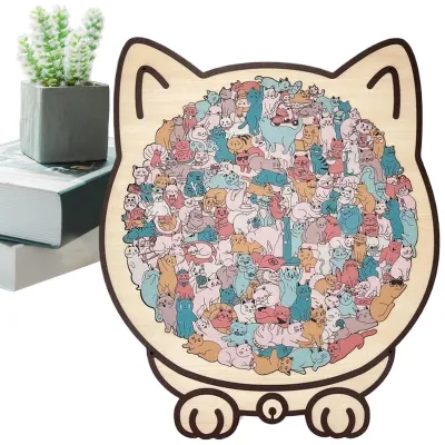 Obrázek produktu pro Kreativní puzzle s kočkami, 135 dílků