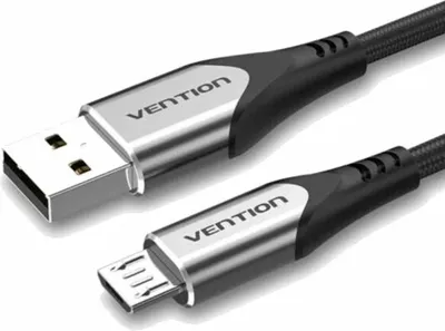 Zdjęcie produktu dla Vention COAHI, 3 m, USB A, Micro-USB B, USB 2.0, 0,48 Gbit/s, Czarny