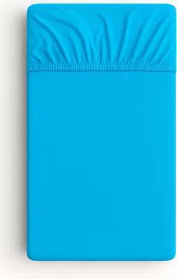Immagine prodotto di Lenzuolo per lettino in cotone 140x70 cm - turchese