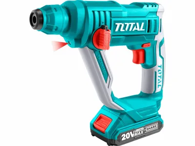 Image de Marteau perforateur, 20V Li-ion, 2000mAh, SDS plus, 1,5J - sans batterie ni chargeur TOTAL-TOOLS