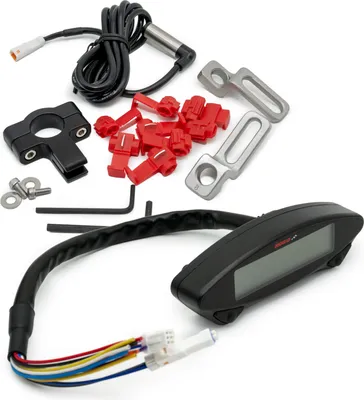 Produktbild von Koso Digital LCD Tacho DB EX-02 weiß mit ABE kompatibel mit Roller Motorrad