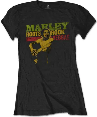 Produktbild von Bob Marley Roots, Rock, Reggae Black M Damen T-Shirt