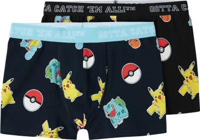 Produktbild von Name It Asgar Pokémon Boxershorts Kinder (2-pack)