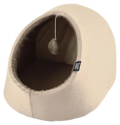 Obrázok produktu pre Romantický príbeh, búda pre psa so zvieratkami, zamat, Cotele, polyester, 35 x 38 x 26 cm