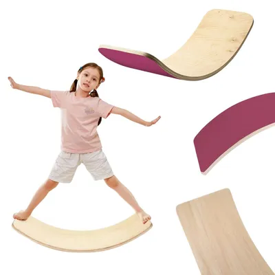 Obrázek produktu pro Balanční deska Lama Smile - fuchsiová