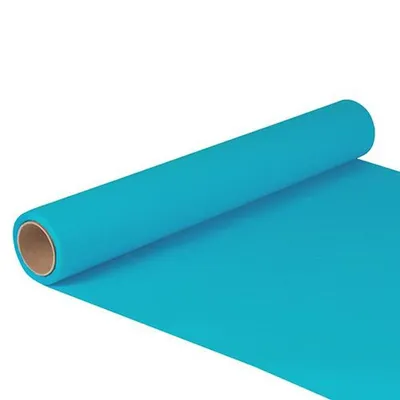 Produktbild von Papstar Tischläufer, Tissue "ROYAL Collection" 5 m x 40 cm türkis auf Rolle, 6 x 1 Rolle