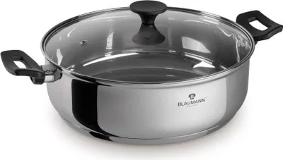 Obrázek produktu pro Plochý kastrol s poklicí 30 cm Blaumann BL3860