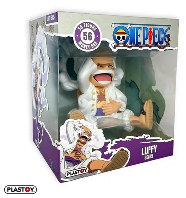 Immagine prodotto di Salvadanaio - PLASTOY - One Piece Luffy Gear 5 - Plastica - 14 cm