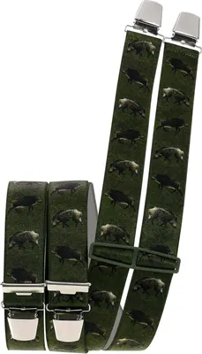 Produktbild von Hosenträger mit 4 extra starken Clips mit Wildsau